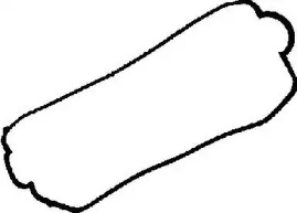 WILMINK GROUP wg1008372 -  Прокладка, крышка головки цилиндра